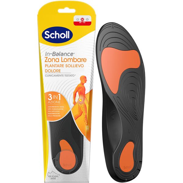 dr.scholl plantare lombare m 2 pezzi