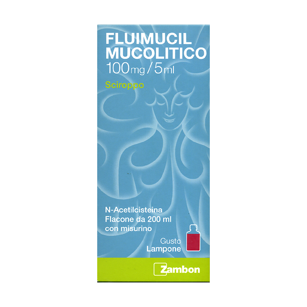 fluimucil mucolitico 100mg/5ml sciroppo 200ml