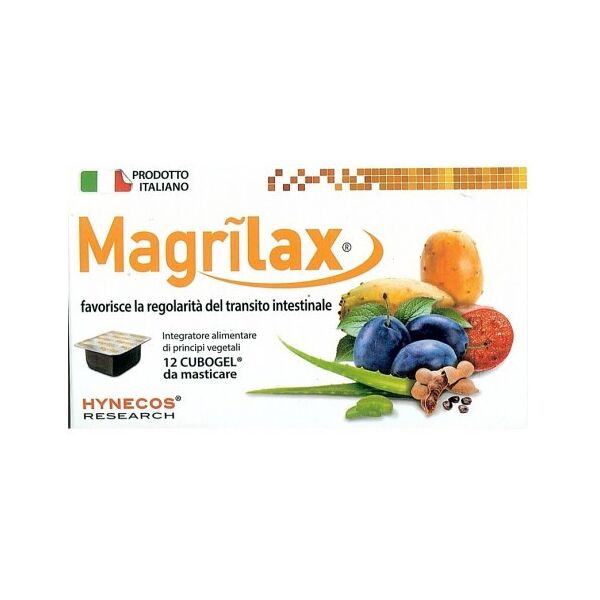 alcka-med srl magrilax adulti 12 cubogel da masticare