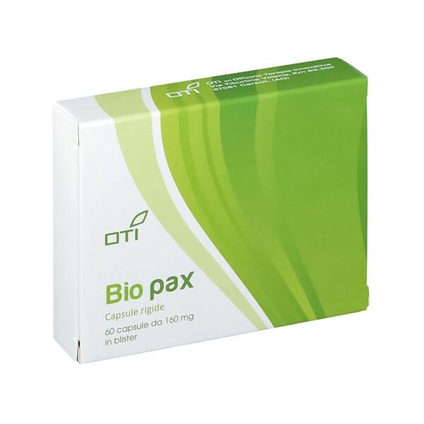 oti bio pax medicinale omeopatico ansia 60 capsule