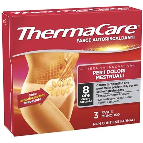 thermacare fascia dolori mestruali 3 pezzi