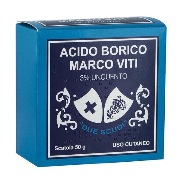 marco viti acido borico 3% unguento dermatologico disinfettante 50g