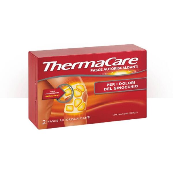 thermacare fasce autoriscaldanti dolore ginocchio 2 pezzi