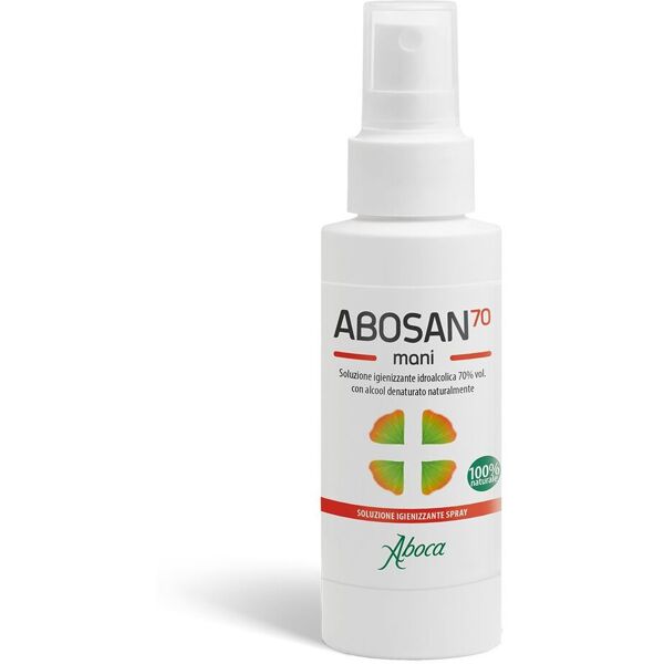 aboca abosan70 soluzione igienizzante mani spray 100ml