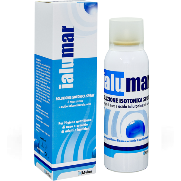 ialumar soluzione isotonica spray  di acqua di mare acido ialuronico igiene naso 100ml