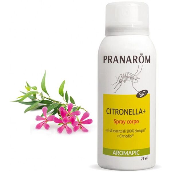 pranarom aromapic bio spray corpo citronella anti-zanzare 100ml