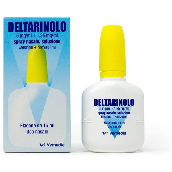 deltarinolo spray nasale utile in caso di congestionamento nasale flacone da 15ml