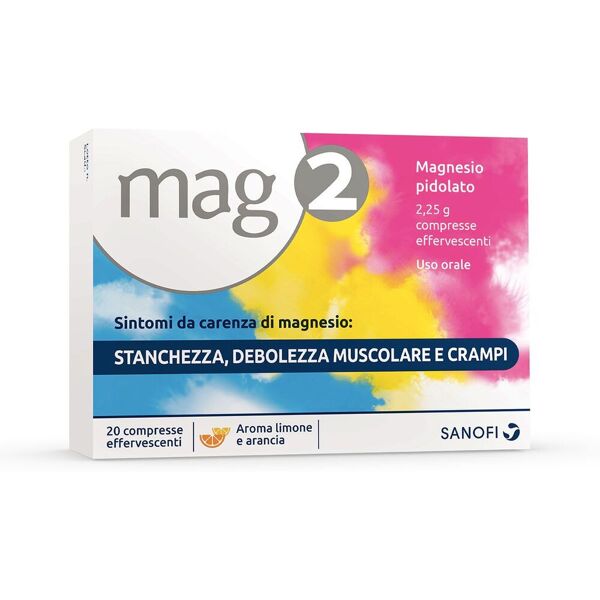 mag 2 magnesio 20 compresse effervescenti