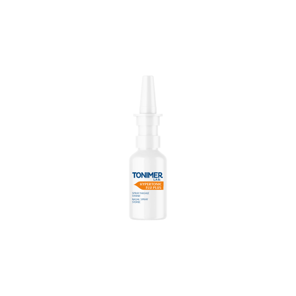 tonimer lab hypertonic flu plus soluzione salina sterile 20ml