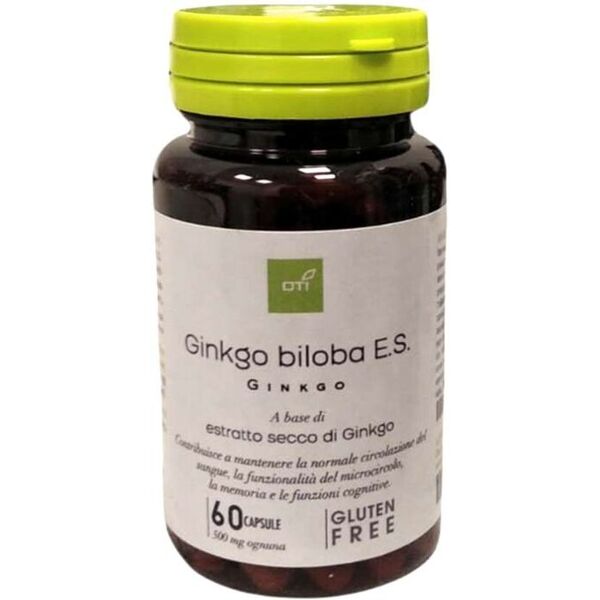 oti ginkgo biloba estratto secco medicinale omeopatico 60 capsule