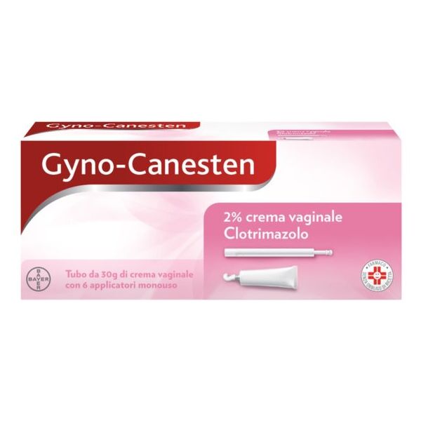 gyno-canesten crema per candida prurito bruciore intimo perdite infezioni vaginali 30g