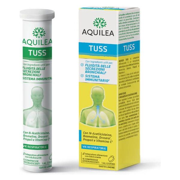 aquilea tuss 15 compresse effervescenti 90 grammi