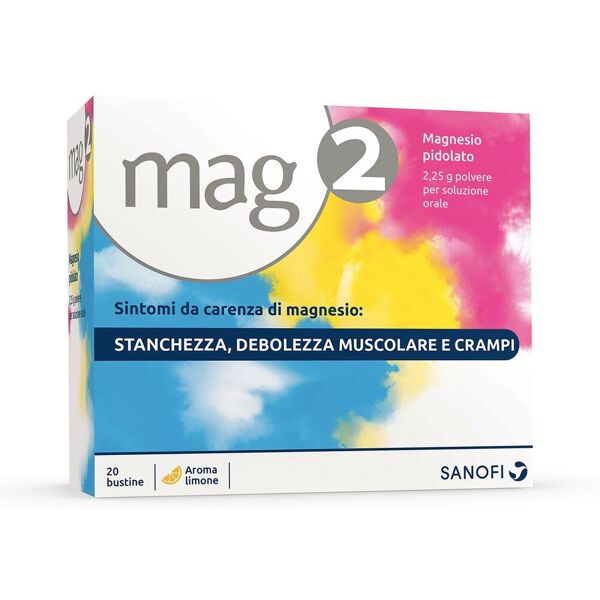 mag 2 granulato magnesio 20 bustine