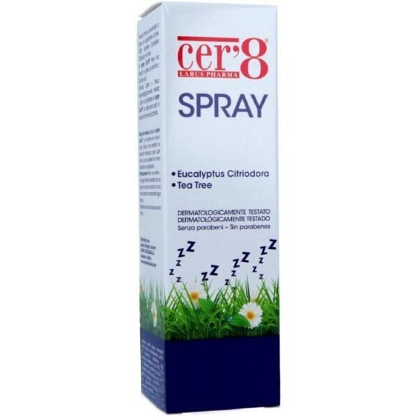 larus pharma srl cer'8 family spray antizanzare 100ml