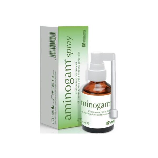 professional dietetics spa aminogam spray rigenerazione mucosa gengivale 15ml