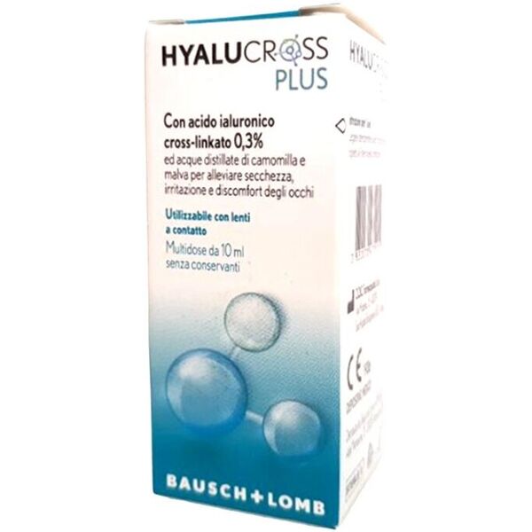 bausch & lomb hyalucross plus gocce oculari 10ml