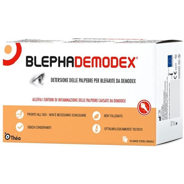 thea farma blephademodex garze sterili occhi 30 pezzi