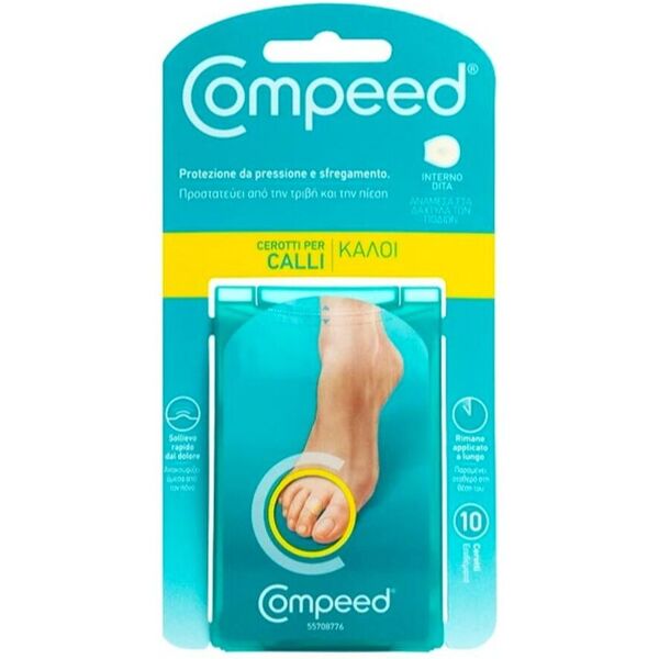 compeed protezione calli interno dita 10 pezzi