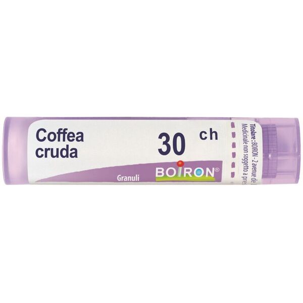 boiron coffea cruda 30ch 80 granuli contenitore multidose