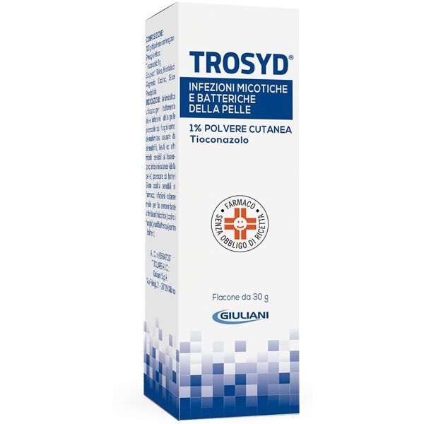 trosyd polvere cutanea 30 grammi 1%