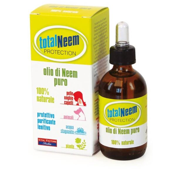vital factors total neem protection olio di neem puro 50ml