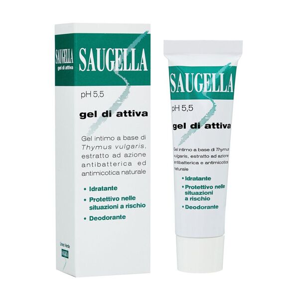 saugella attiva gel intimo con acido ialuronico e timo 30ml