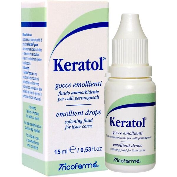 tricofarma srl keratol gocce emollienti calli 15ml