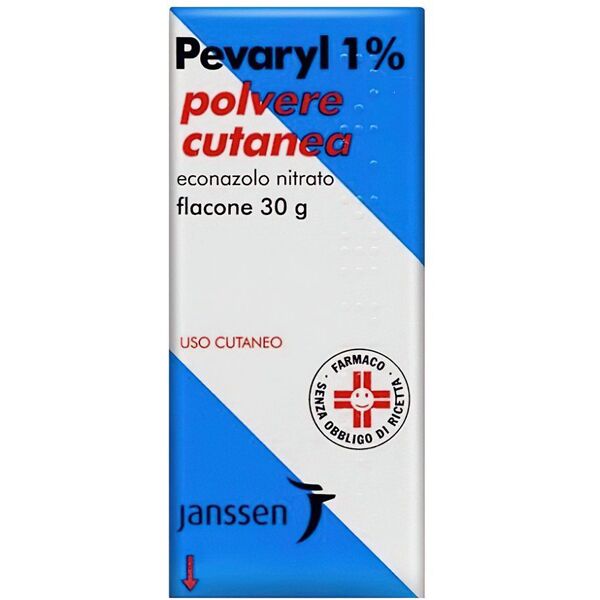 janssen cilag pevaryl 1% polvere trattamento micosi cutanea 30g