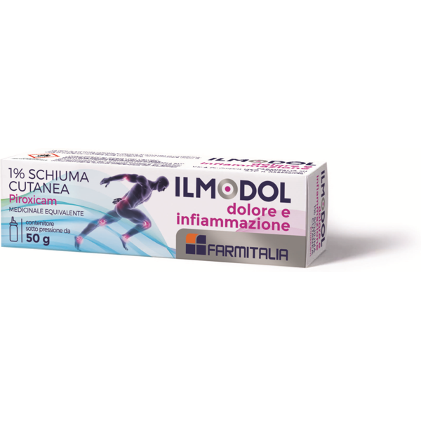 ilmodol 1% dolore e infiammazione schiuma 50g