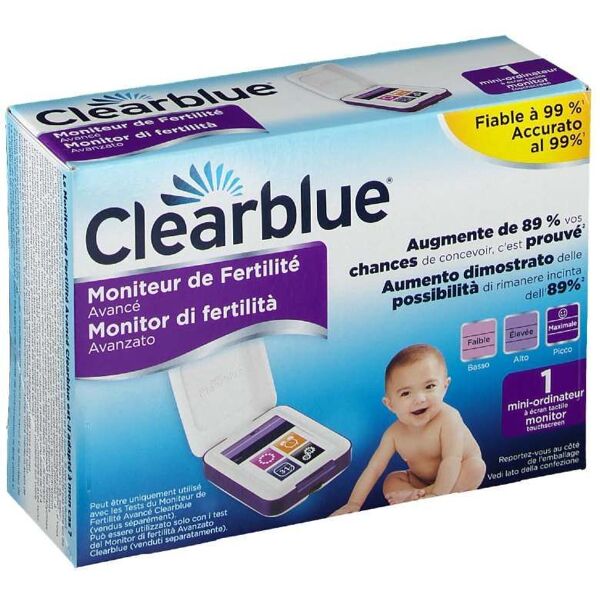 clearblue monitor di fertilità avanzato 1 monitor touchscreen