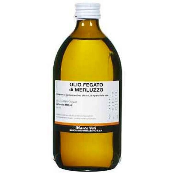 marco viti olio fegato di merluzzo f.u. 500ml