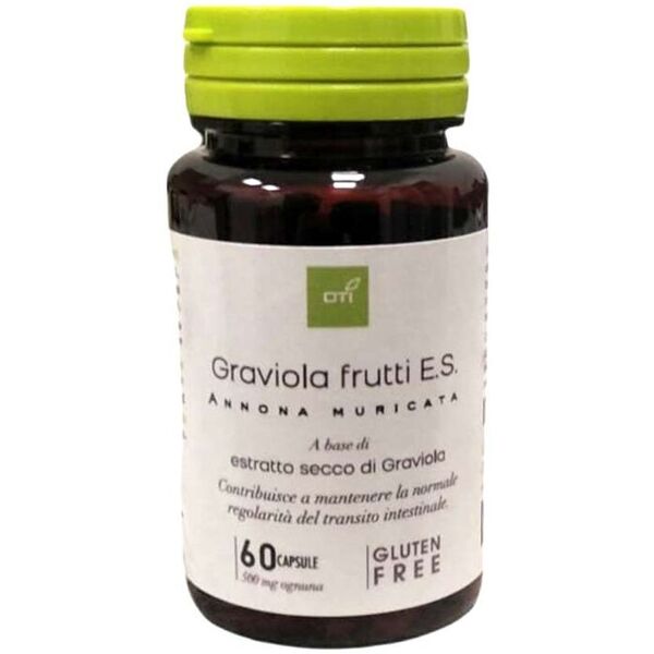 oti graviola frutto estratto secco integratore regolarità intestinale 60 capsule