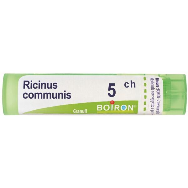 boiron ricinus communis 5ch contenitore multidose 80 granuli