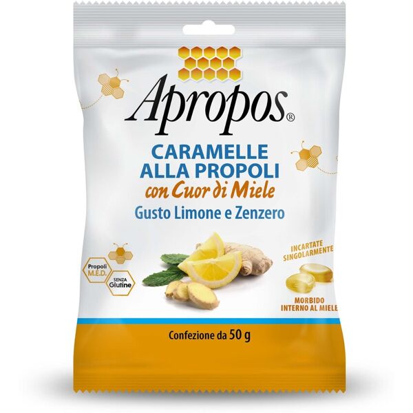 apropos caramelle dure propoli limone zenzero 50g