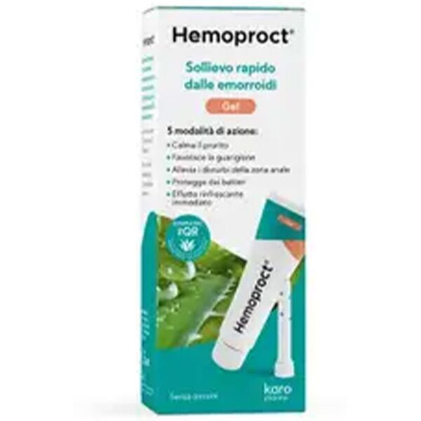 karo pharma srl hemoproct gel emorroidi 37g