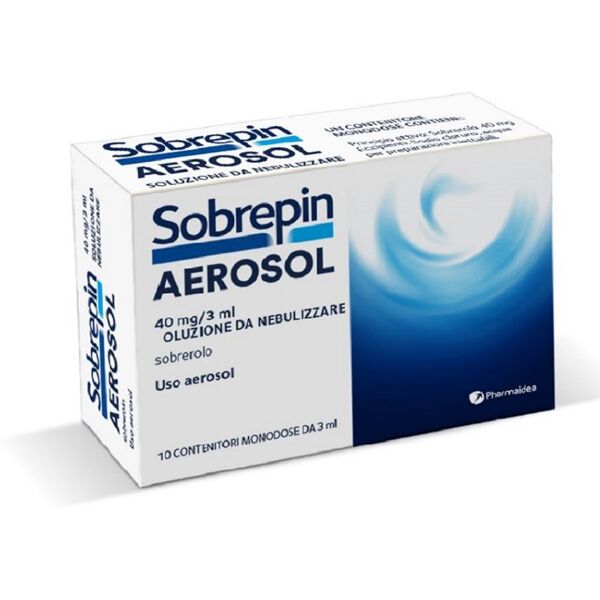 sobrefri sobrepin aerosol 40mg soluzione da nebulizzare 10 flaconcini 3ml