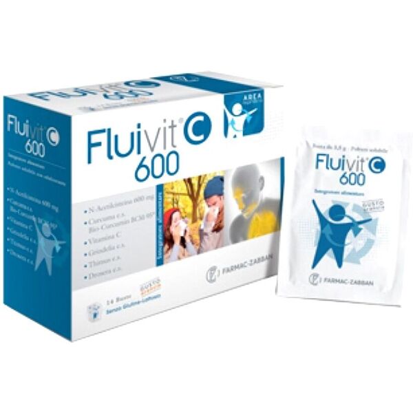 meds fluivit c 600 integratore alimentare tosse grassa mista 14 bustine