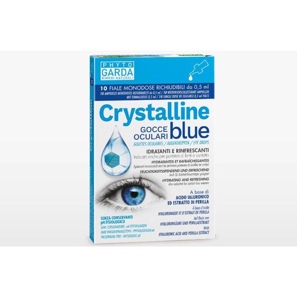 phyto garda crystalline blue gocce oculari monodose 10 fiale