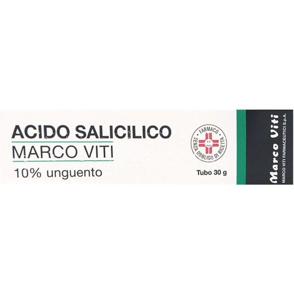 marco viti acido salicilico 10% unguento dermatologico 30g