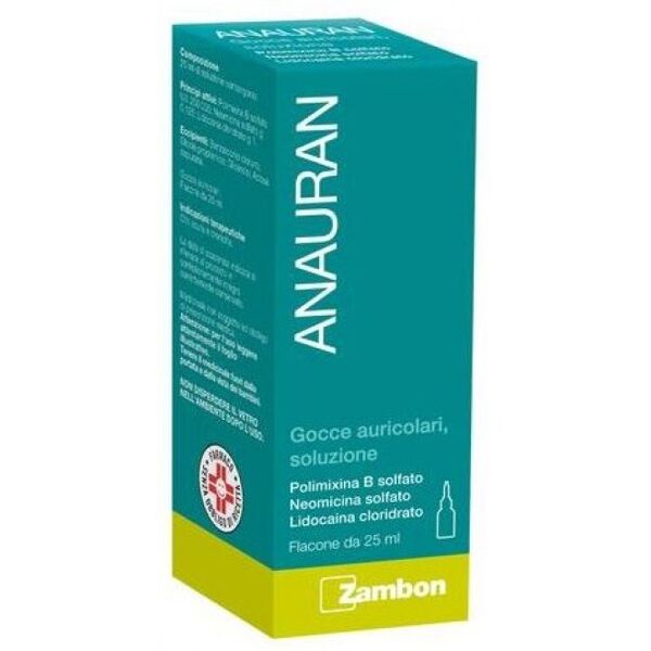 anauran gocce auricolari 25ml