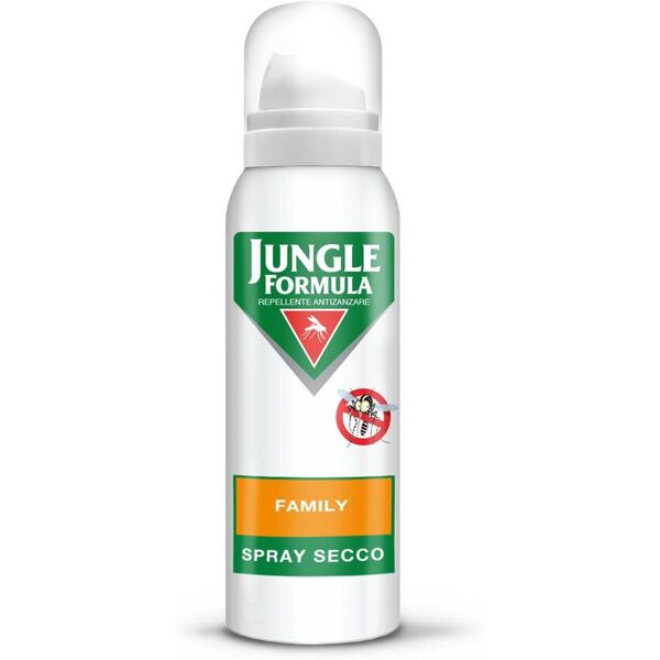 jungle formula family repellente antizanzare spray secco 125ml