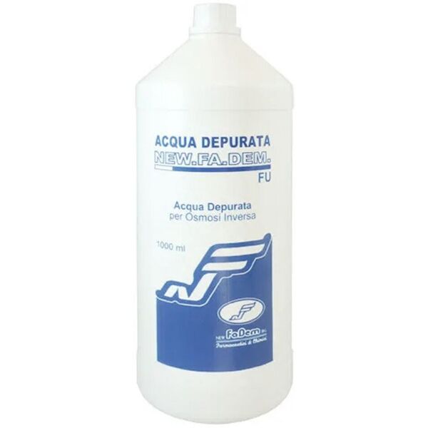 new fa.dem. srl acqua depurata fu 1000ml