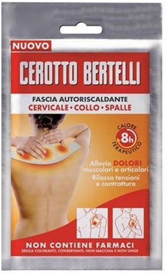 dr bertelli bertelli fascia autoriscaldante 4 celle 1 pezzo