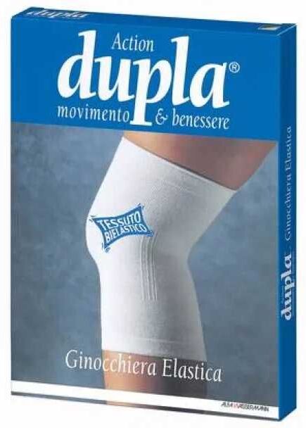 dupla ginocchiera elastica bianca xl 1pezzo