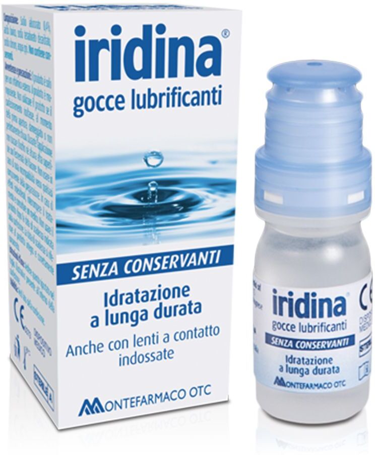 iridina gocce oculari lubrificanti 10ml