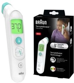 braun templeswipe termometro frontale