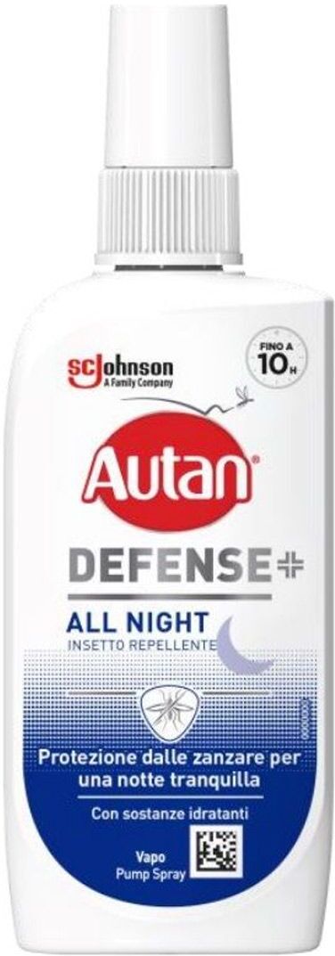 autan defense all night spray repellente antizanzare 100ml