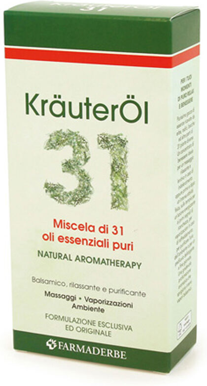 farmaderbe krauterol 31 miscela oli essenziali corpo 100ml