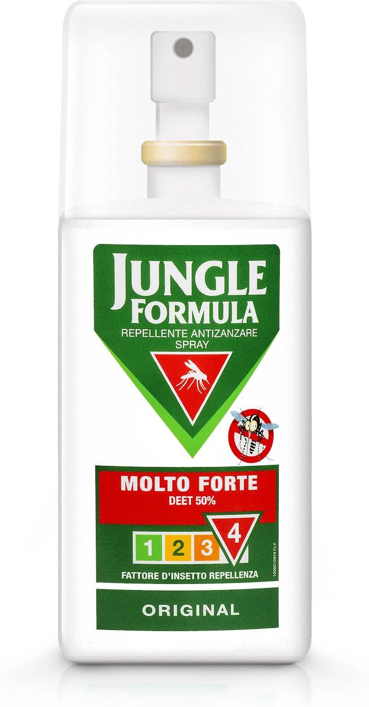 jungle formula spray repellente zanzare molto forte 75ml