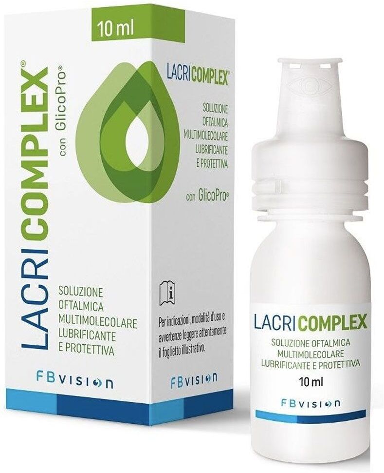 vision lacricomplex soluzione oftalmica multimolecolare lubrificante protettiva 10ml